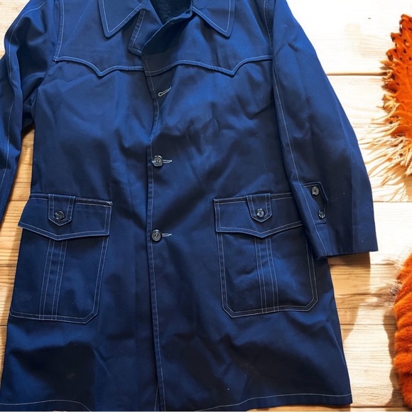 Vintage Montgomery Wards men’s car coat Size 44 - Picture 11 of 15